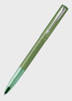 Ручка-роллер Parker Vector 17 XL Metallic Green CT RB, фото